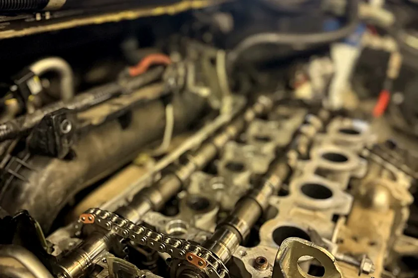 Diagnostika motoru při svítící kontrolce